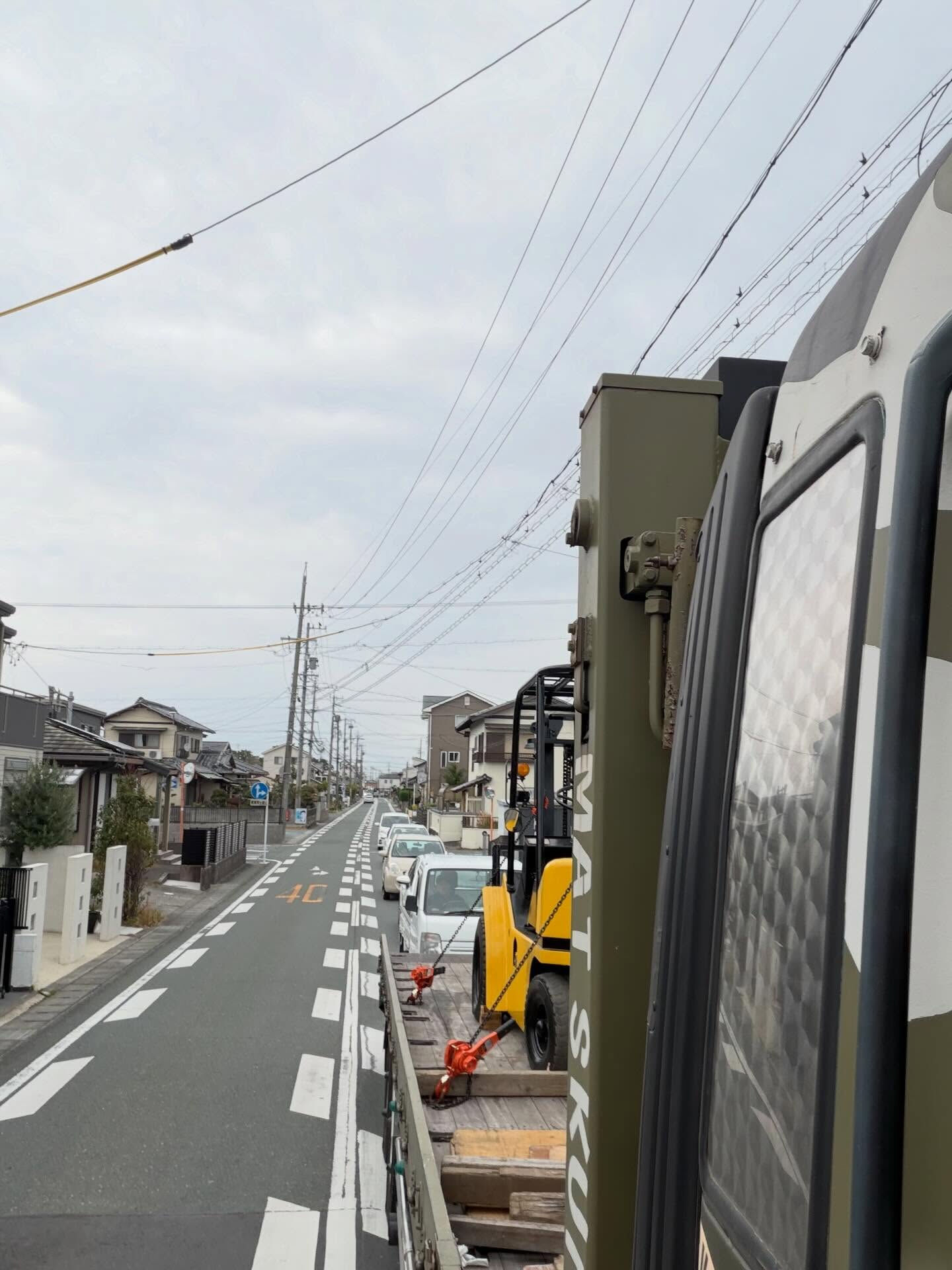 タイヤが付いていれば何でも運びます^_^笑