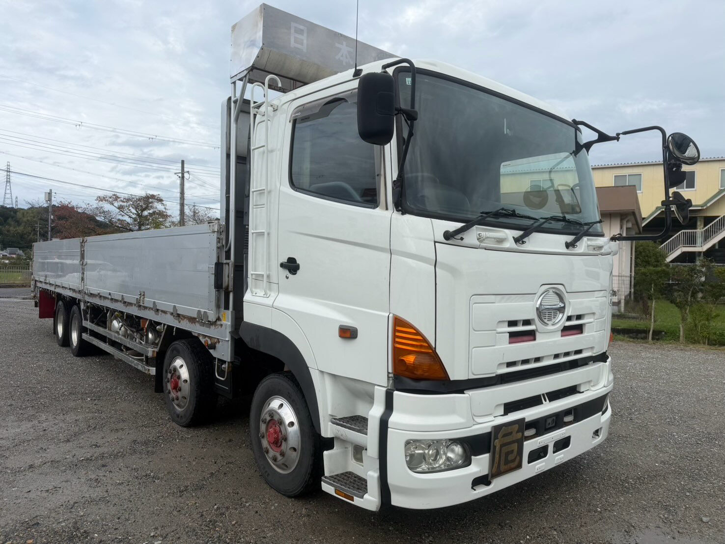 4軸総輪エアサスアルミブロック入荷〜
